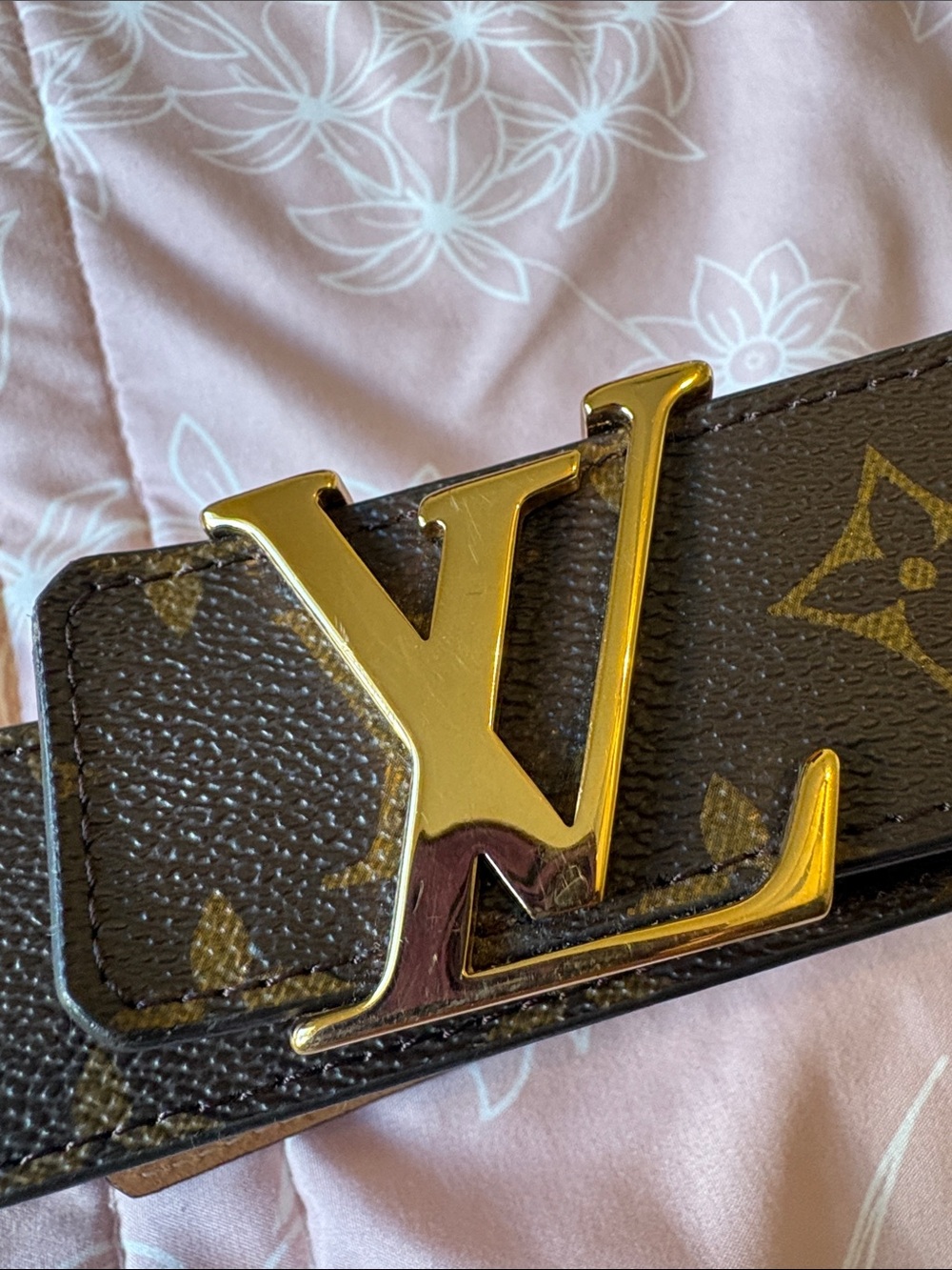 Louis Vuitton M9608 Logo Canvas Belt Size 90/36 - Picture 6 of 13